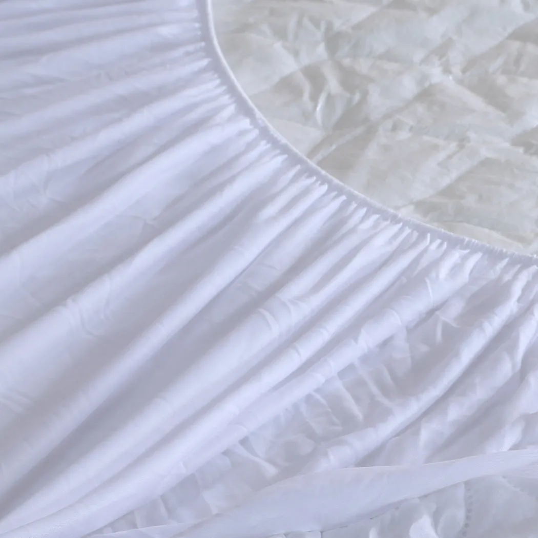 DreamZ Fitted Waterproof Bed Mattress Protector King Single