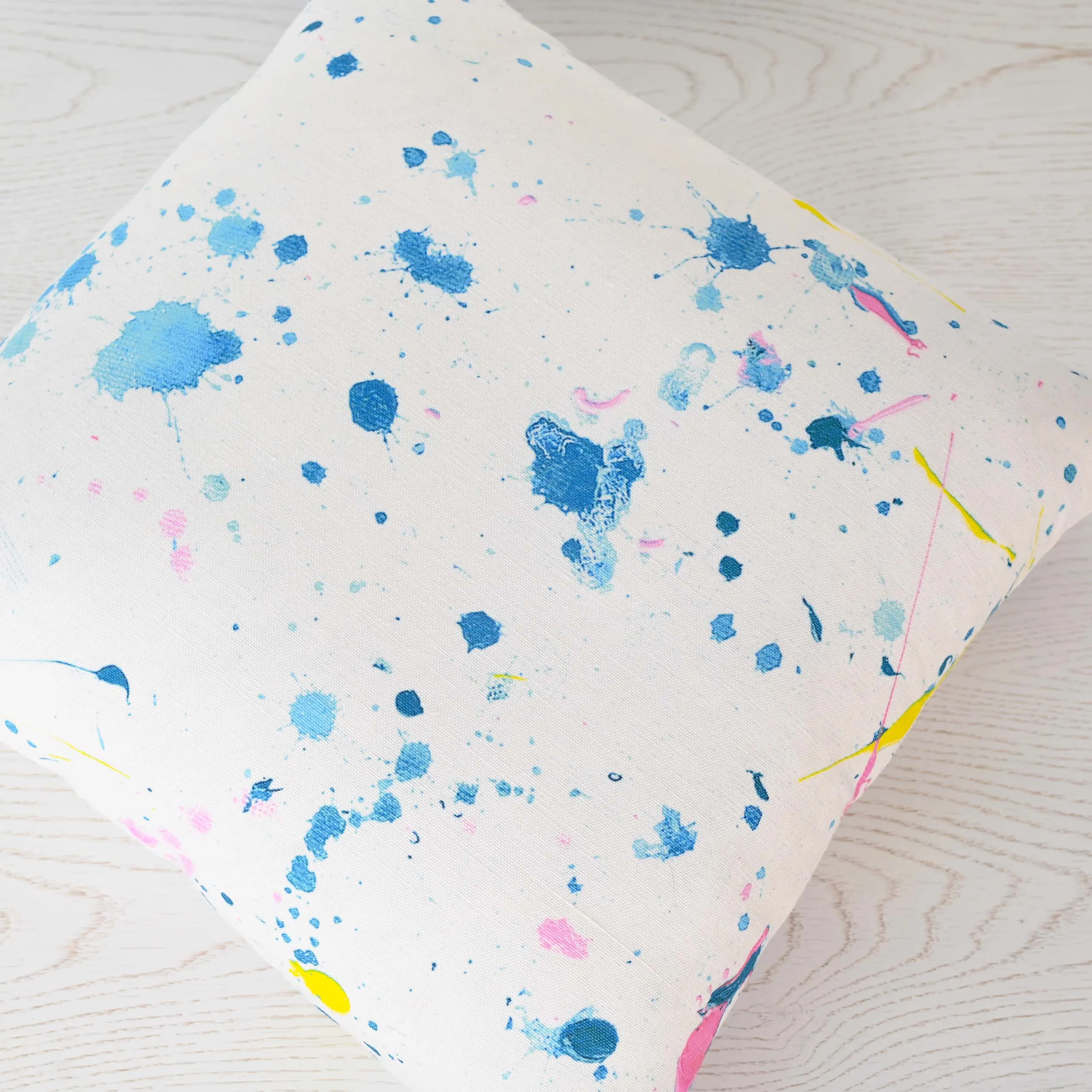 Dropcloth Pillow Azure