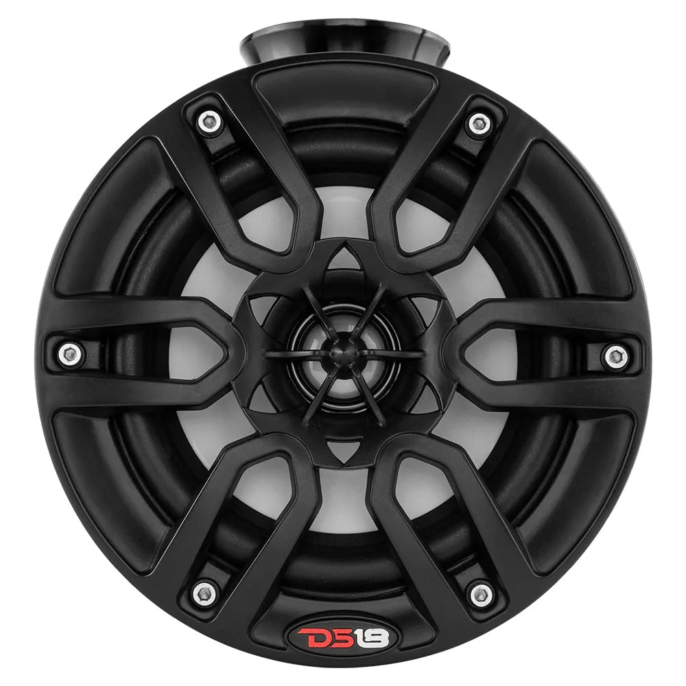 DS18 HYDRO 8" Compact Wakeboard Pod Tower w/RGB Light - 375W - Black [NXL-PS8BK]