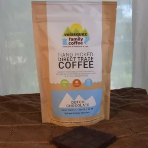 Dutch Chocolate Coffee - 8 oz bag | Rich Creamy Chocolate