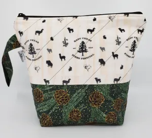 East Texas Fiber Fest - Green - Project Bag - Small