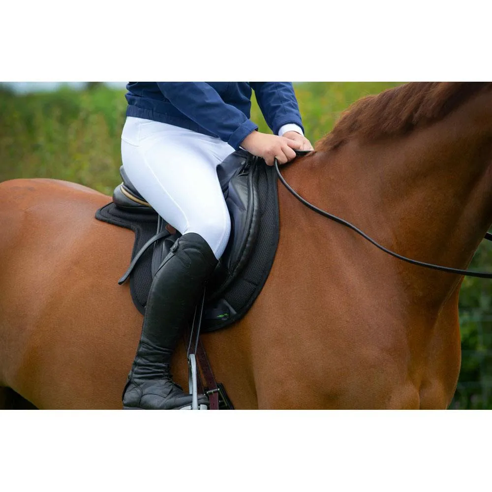 Eco-Friendly Bamboo Competition Horse Riding Breeches Silicone Seat Wicking Tech
