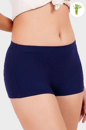 Eco friendly Micro Bamboo Boyshorts - Berry Blue