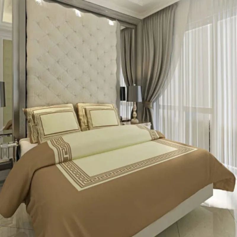 Egyptian Cotton Duvet Cover Mia 400 Thread Count