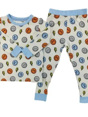 Electric Smiley Bamboo Set