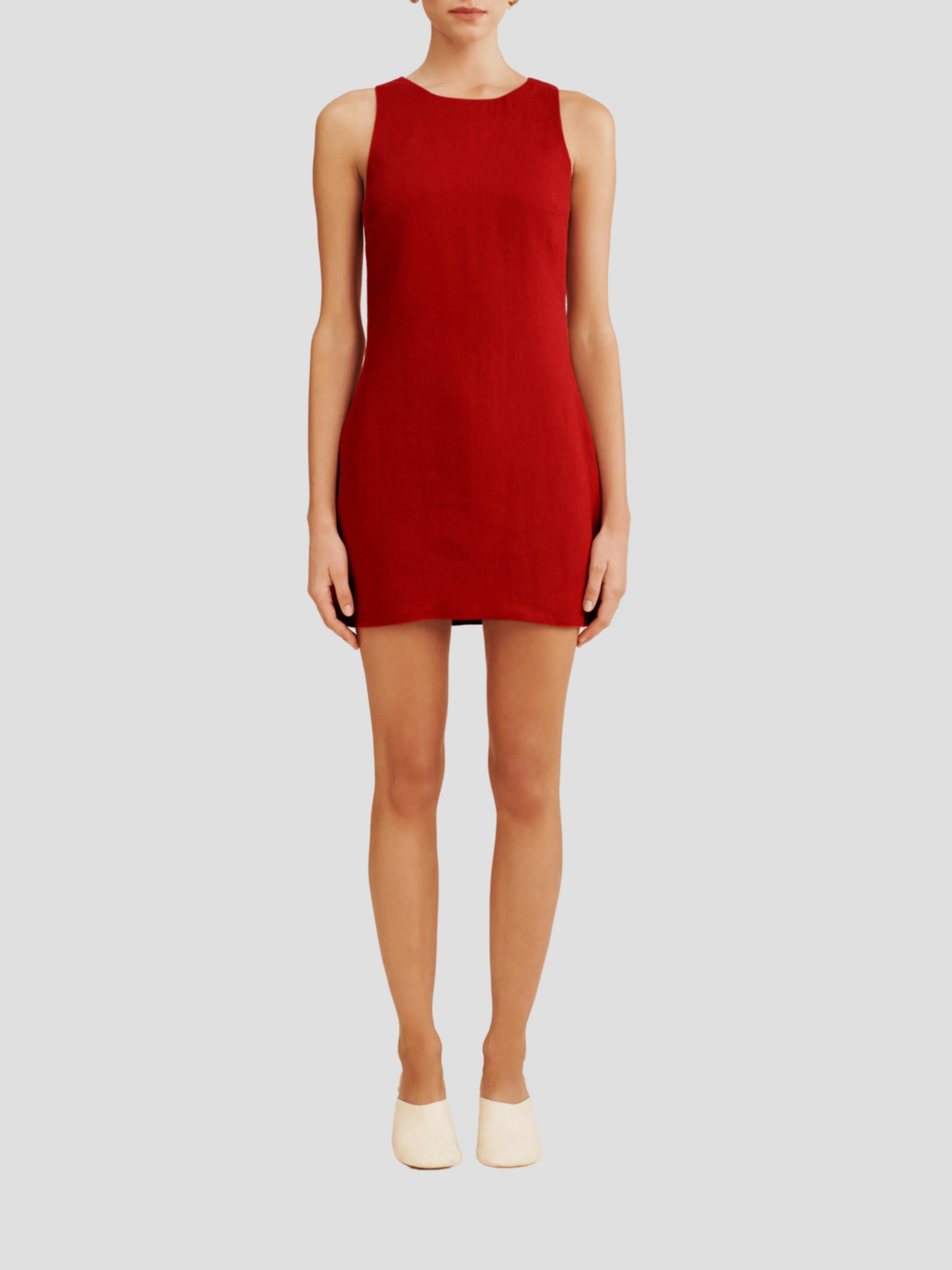 Ellen Linen Mini Dress