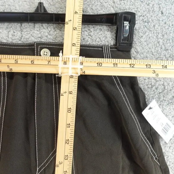 Equipment Women's Jaxon Silk Short in True Black size 00 NWT $295