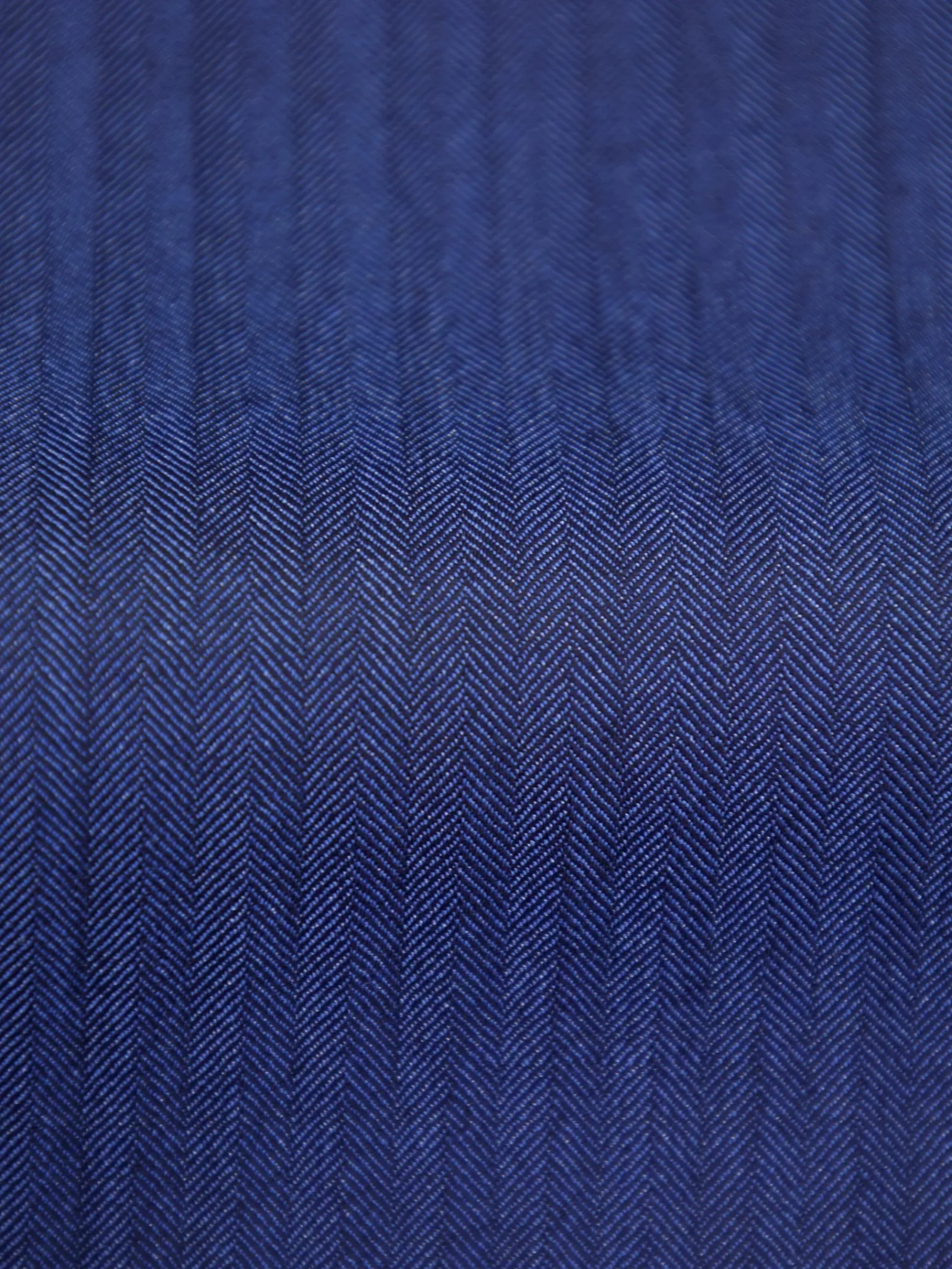 Ermenegildo Zegna Petrol Blue Trofeo 600 Wool & Silk Herringbone Suit