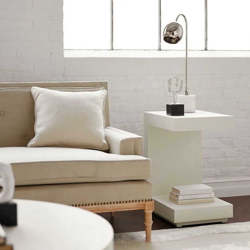Essential Side Table / Chiffon White