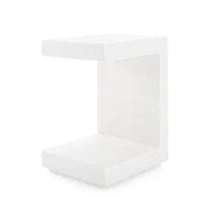 Essential Side Table / Chiffon White