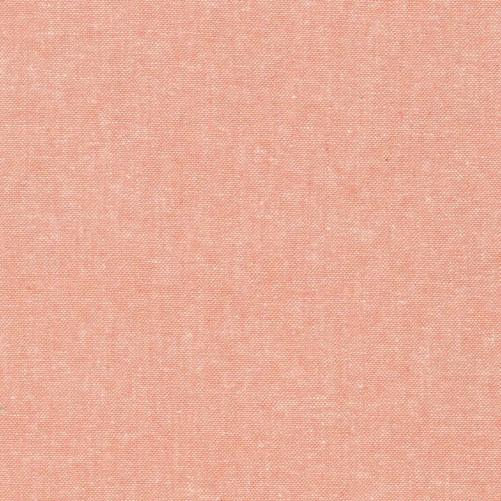 Essex Linen Yarn Dyed - Coral $12.49/ yard