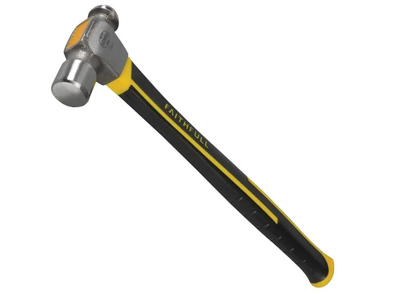 Faithfull Ball Pein Hammer Fibreglass Shaft 227G (8Oz)