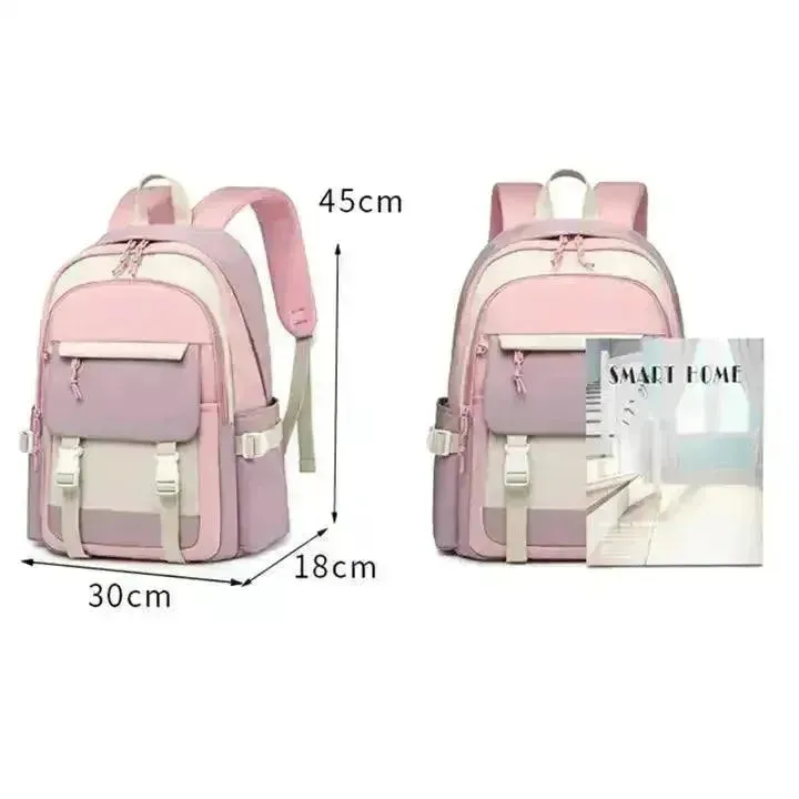 Feather-Light Fashion College Backpack