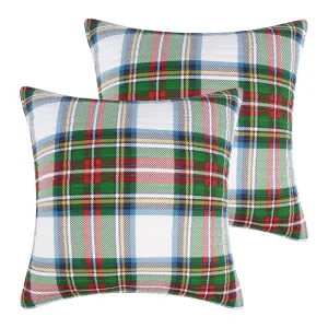 Festive Baubles Euro Sham Set of 2