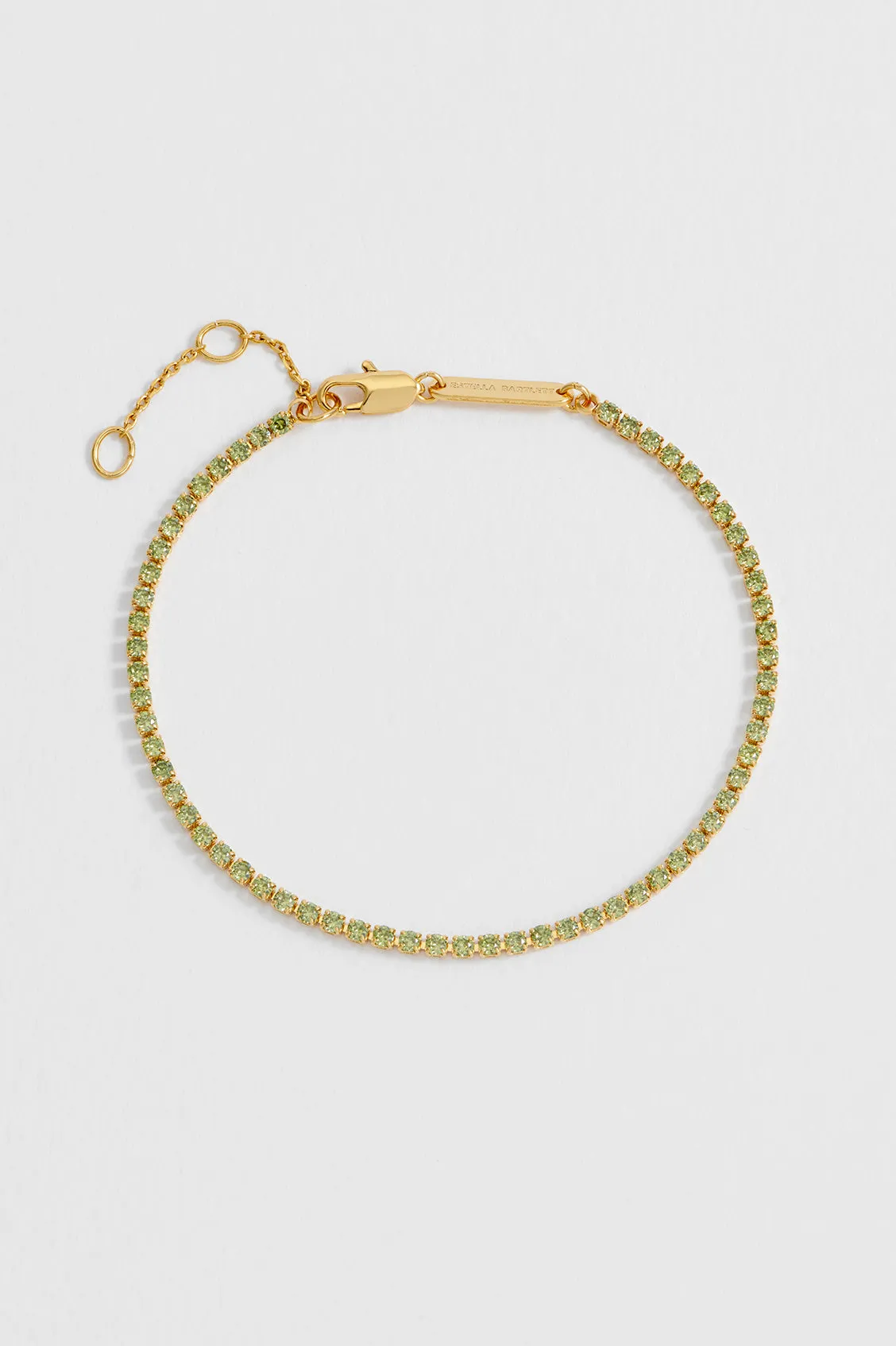 Fine Tennis Bracelet