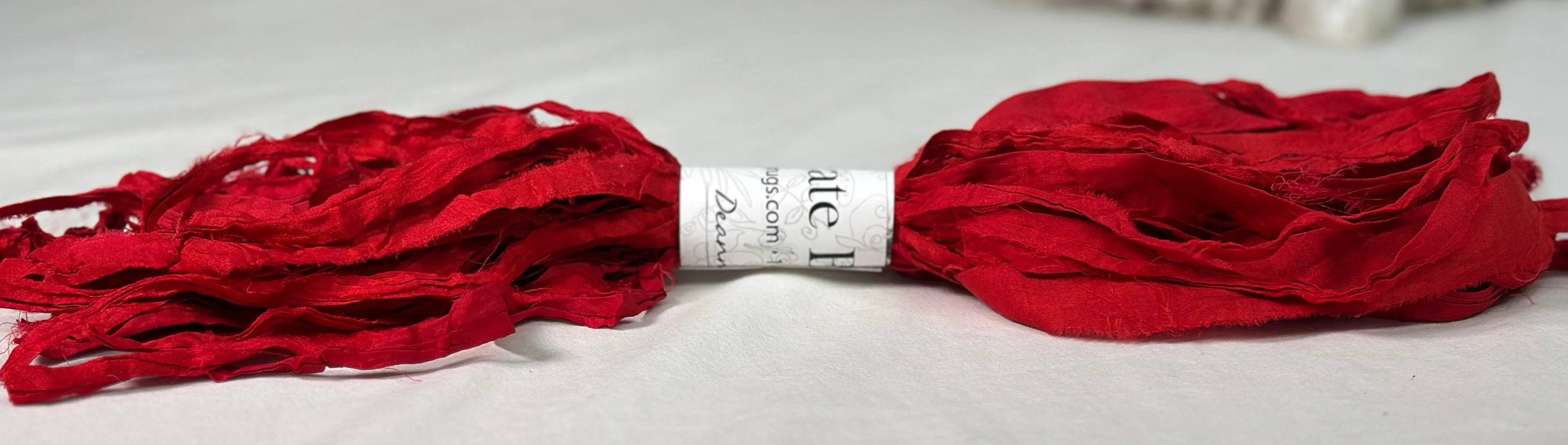 Fire Red - Sari Silk Collection