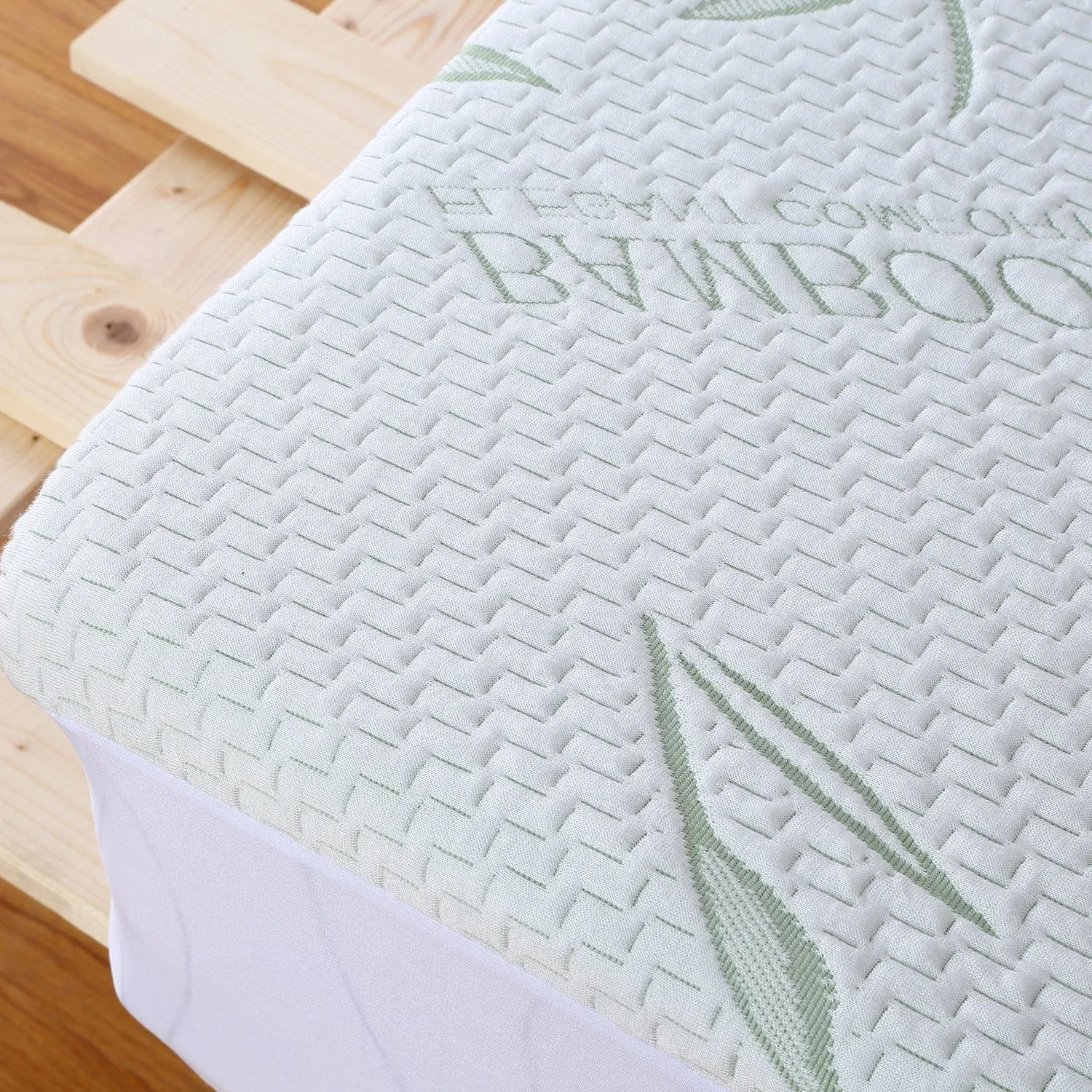 Fitted Waterproof Mattress Protector with Bamboo Fibre Cover King Size
