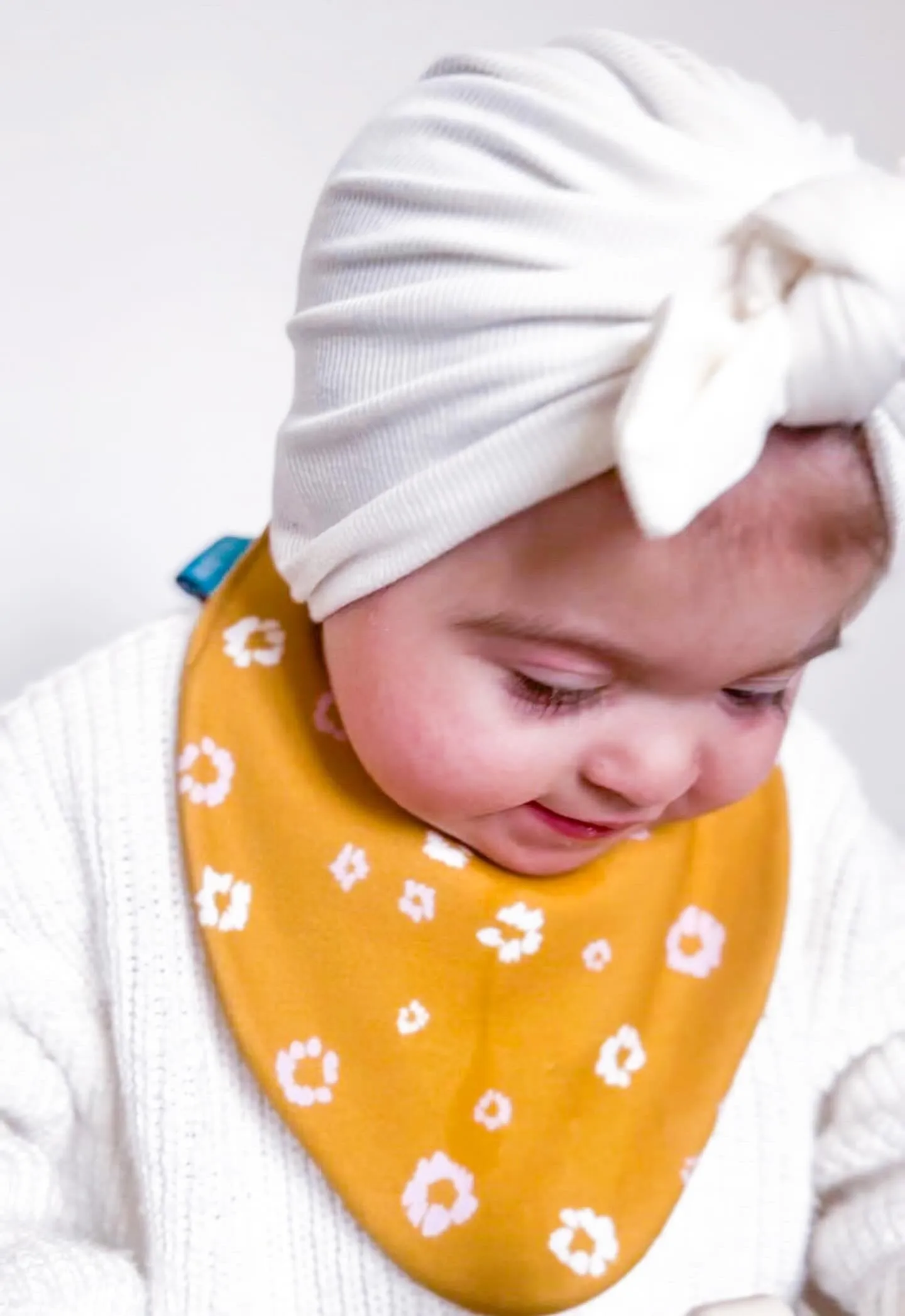 Floral Bundle of 3 Waterproof Dribble Bibs