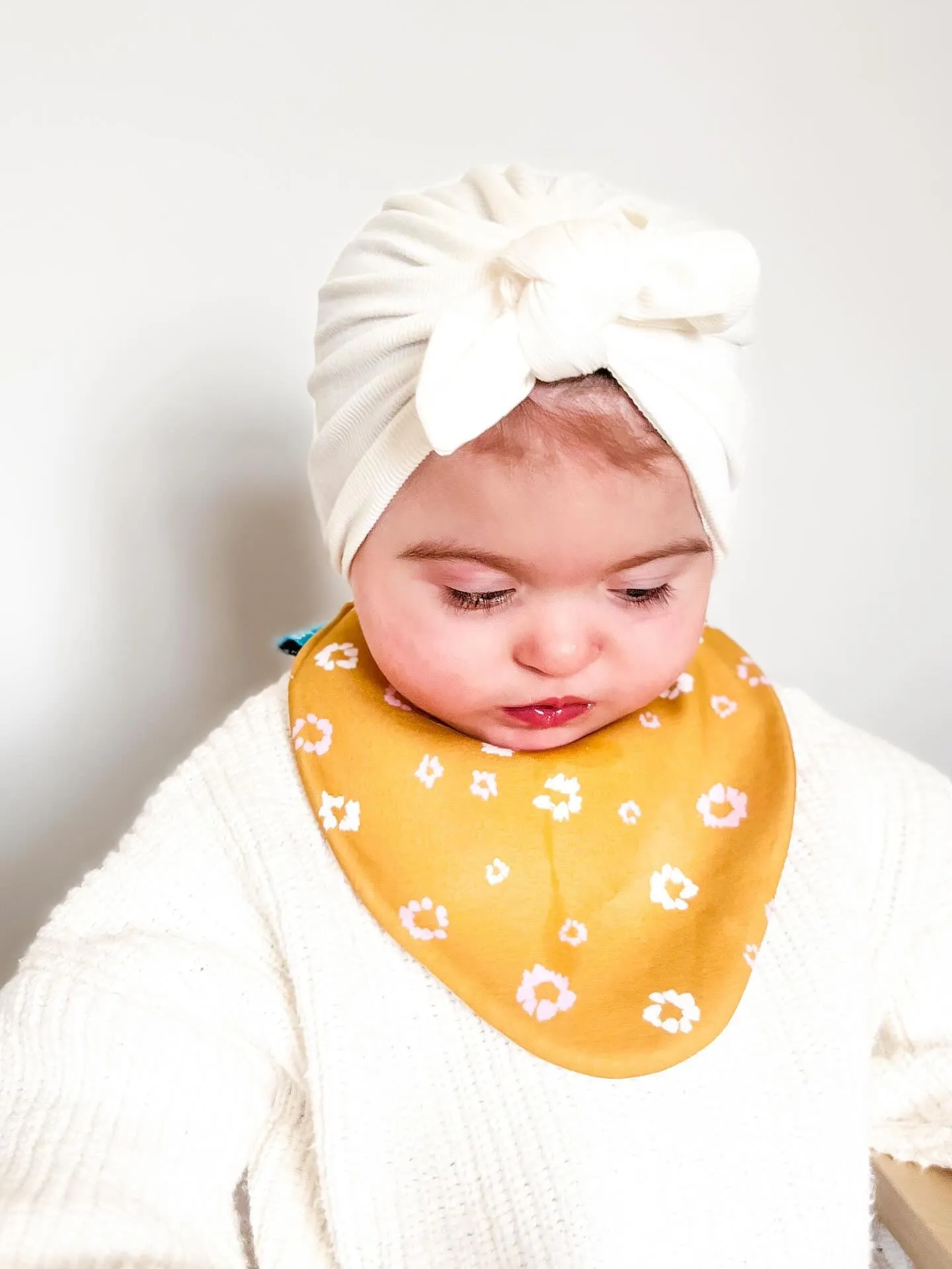 Floral Bundle of 3 Waterproof Dribble Bibs