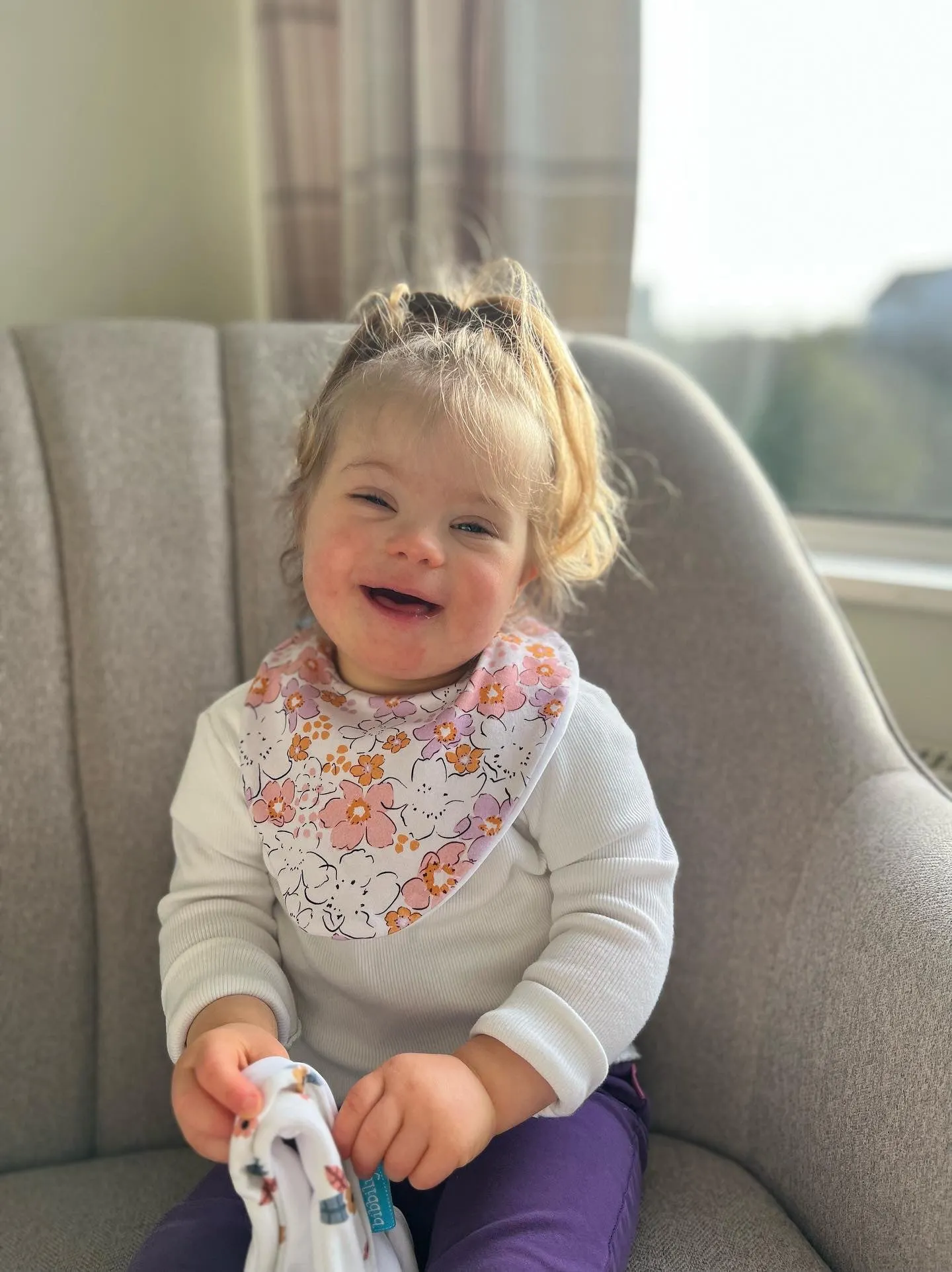 Floral Bundle of 3 Waterproof Dribble Bibs
