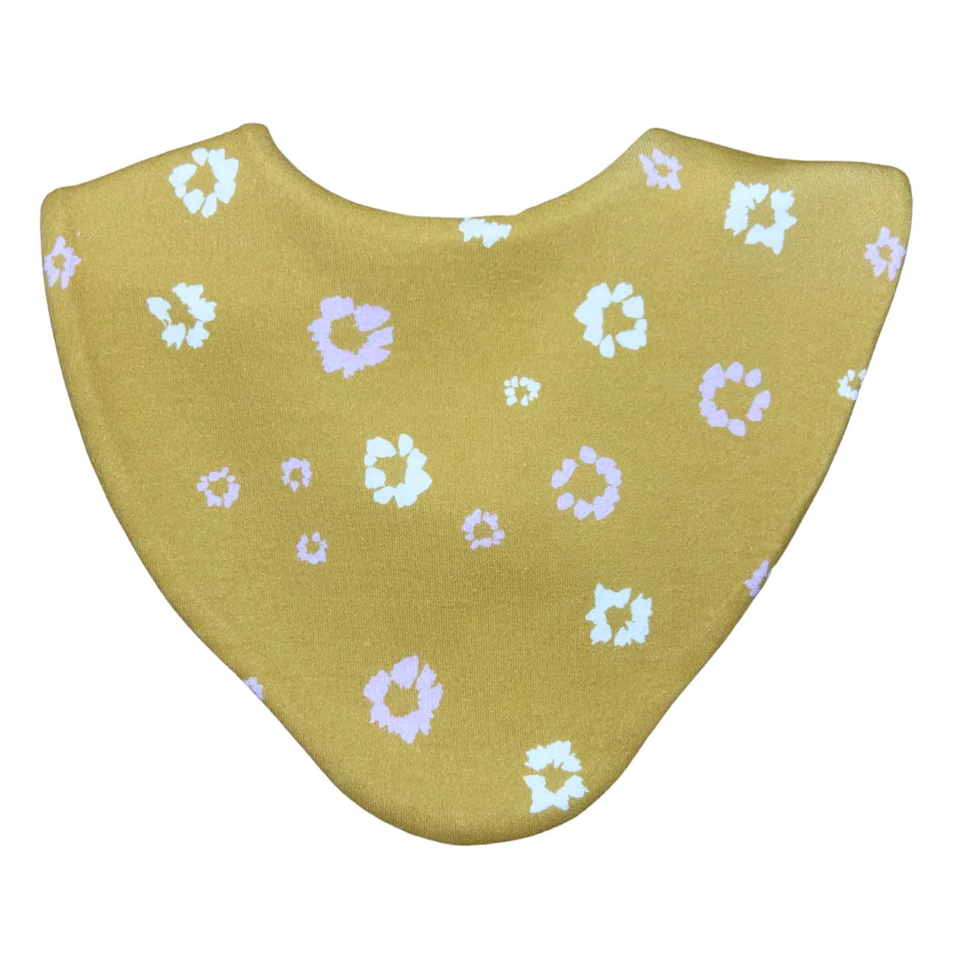 Floral Bundle of 3 Waterproof Dribble Bibs