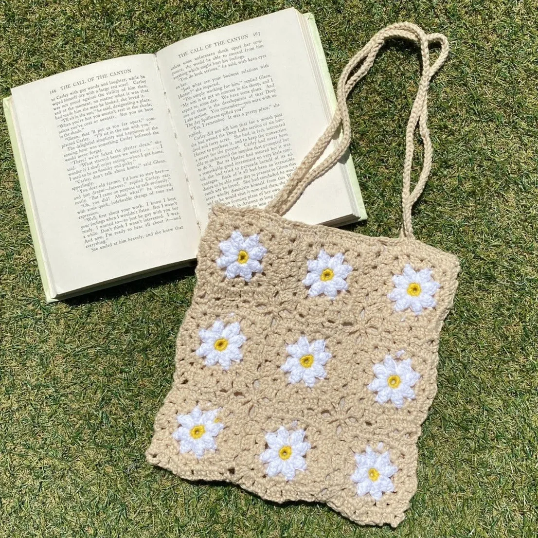 Flower Crochet 花花針織袋子
