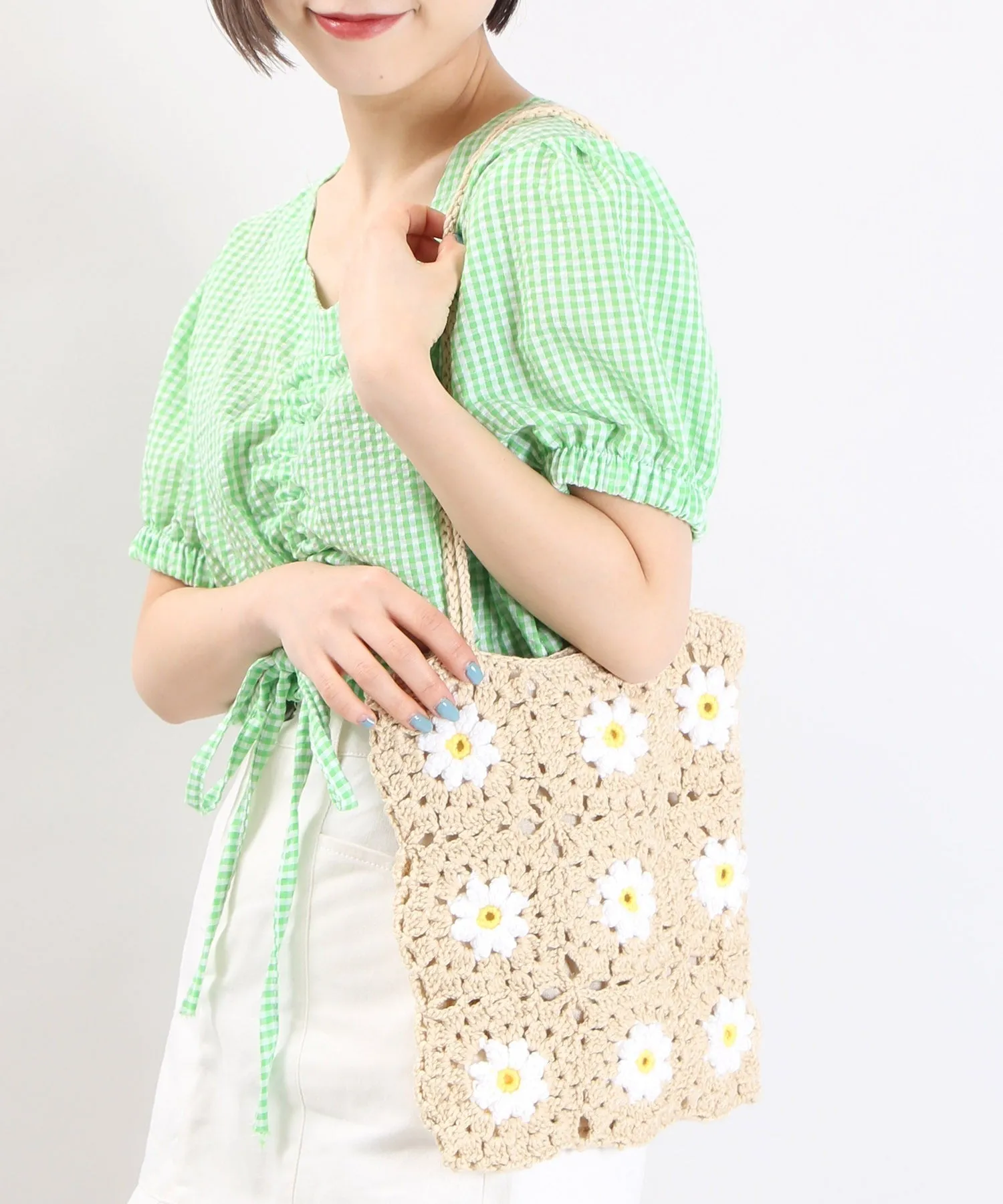 Flower Crochet 花花針織袋子