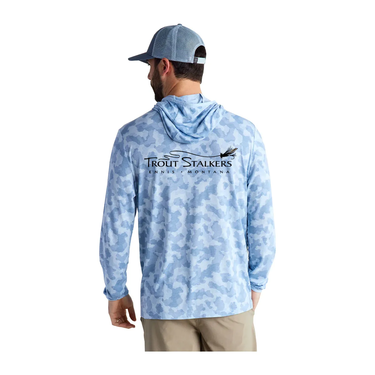 Free Fly MTS Logo Bamboo Lightweight Hoody Tidewater Camo