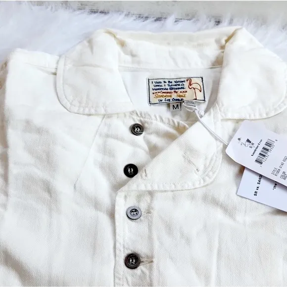 Free People Cotton/Linen Oversized Denim Jacket