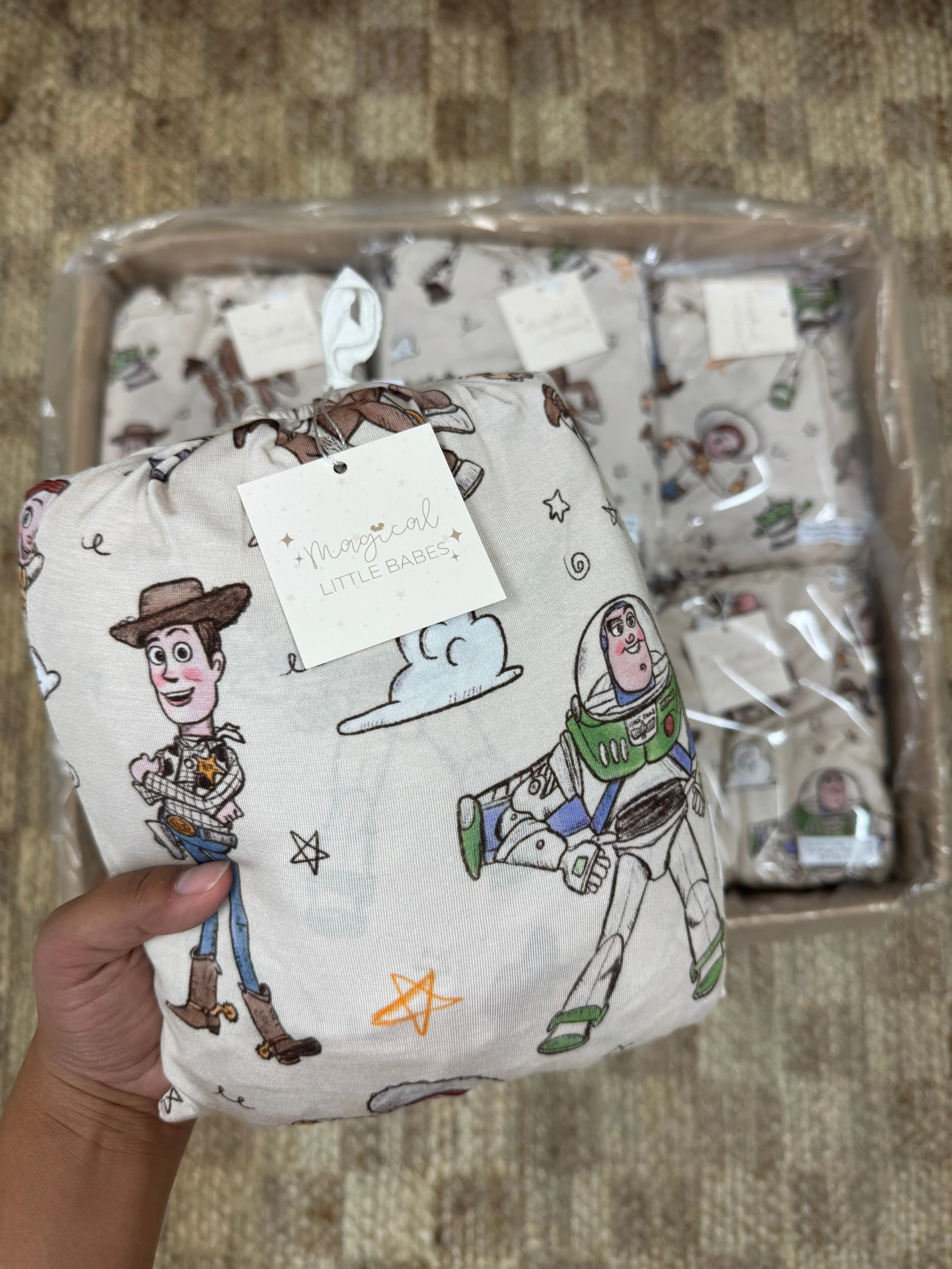 Friend in Me Bamboo Fitted Sheet *READY TO SHIP