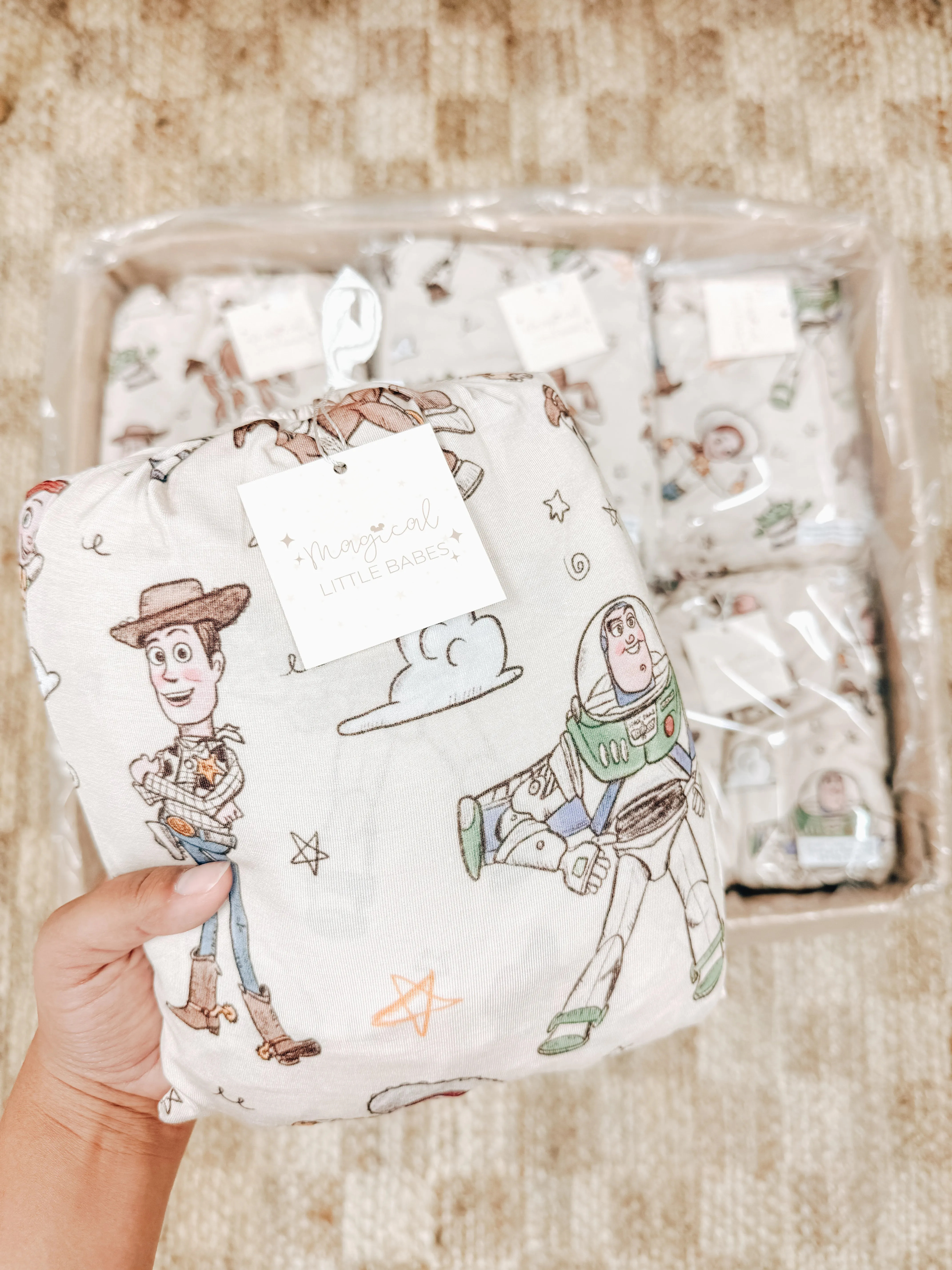 Friend in Me Bamboo Fitted Sheet *READY TO SHIP