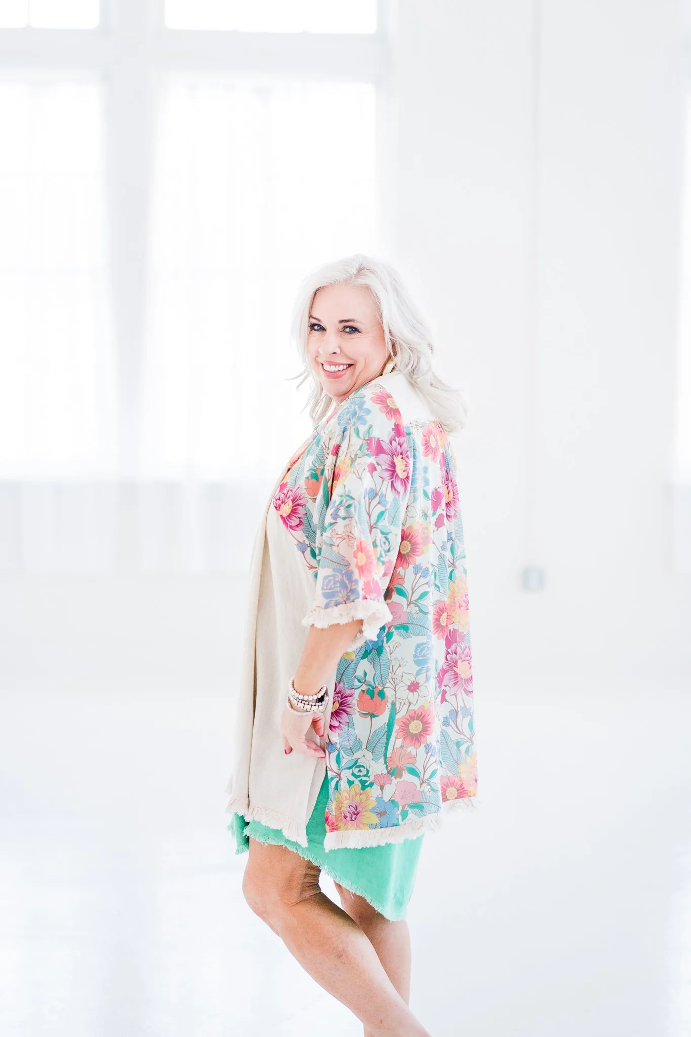 Fringed Kimono