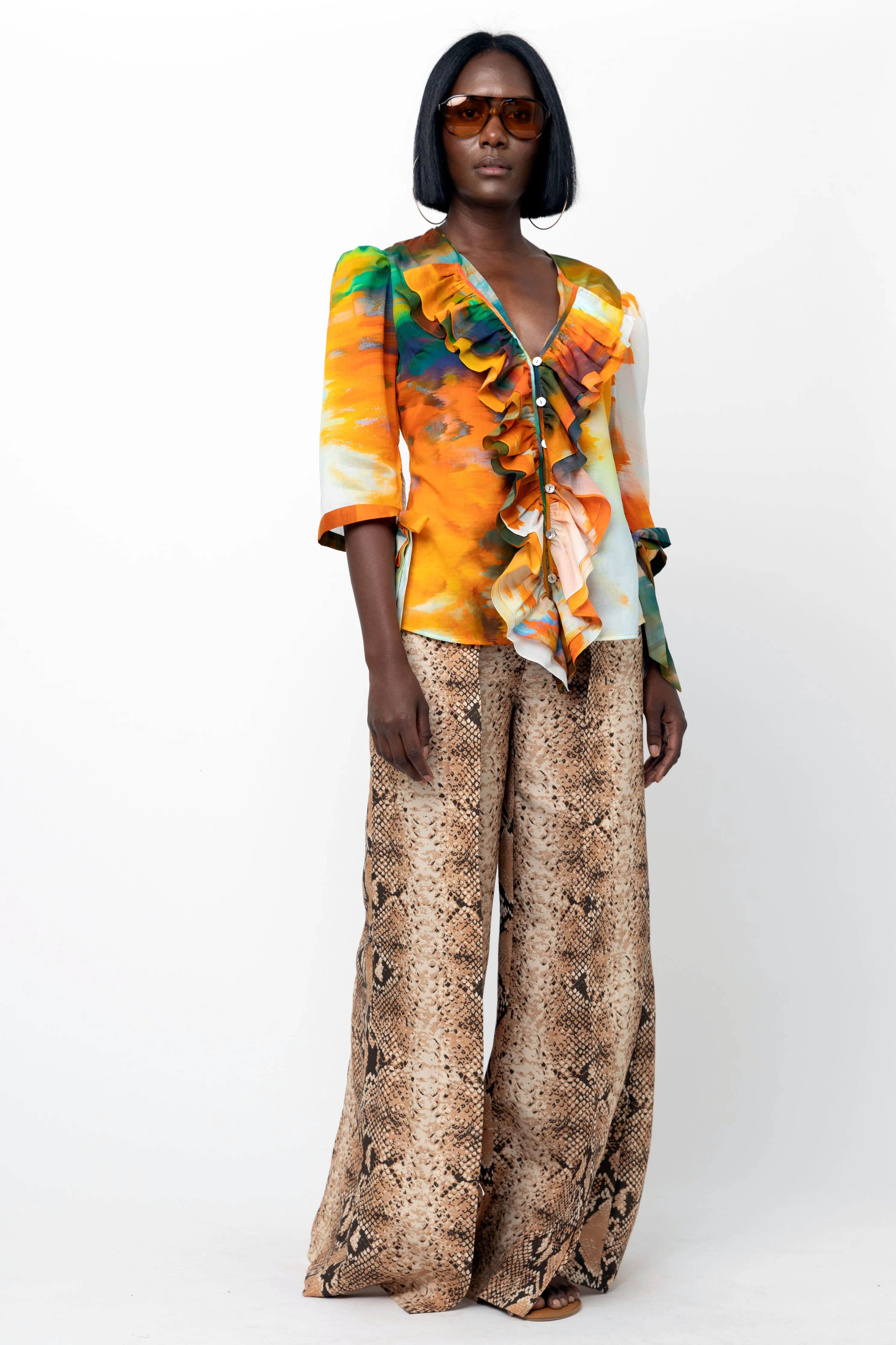 Front Slit Palazzo