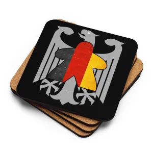German Flag Meeple Board Game Coaster