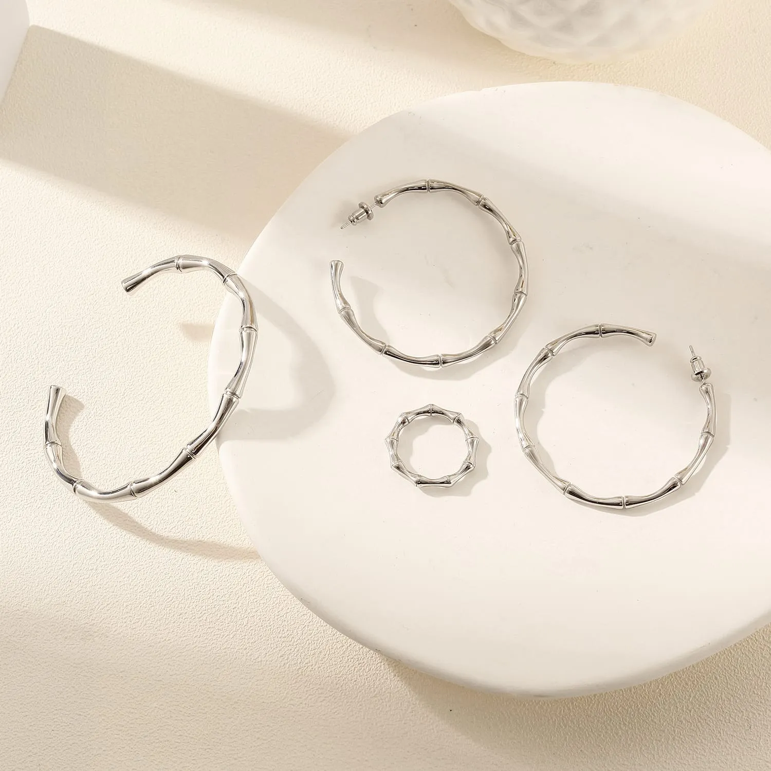 Gold Bamboo Ring