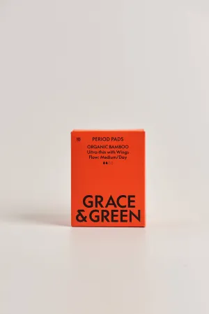 Grace & Green Bamboo Medium Pads