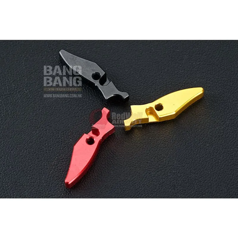 Guns Modify Aluminum Trigger for Tokyo Marui 17/18/26 ver.3 / SA Style - Silver