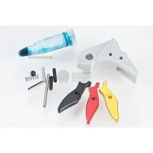 Guns Modify Aluminum Trigger for Tokyo Marui 17/18/26 ver.3 / SA Style - Silver