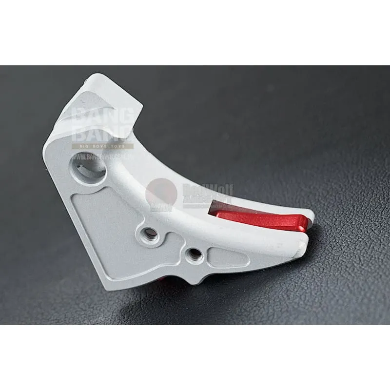 Guns Modify Aluminum Trigger for Tokyo Marui 17/18/26 ver.3 / SA Style - Silver