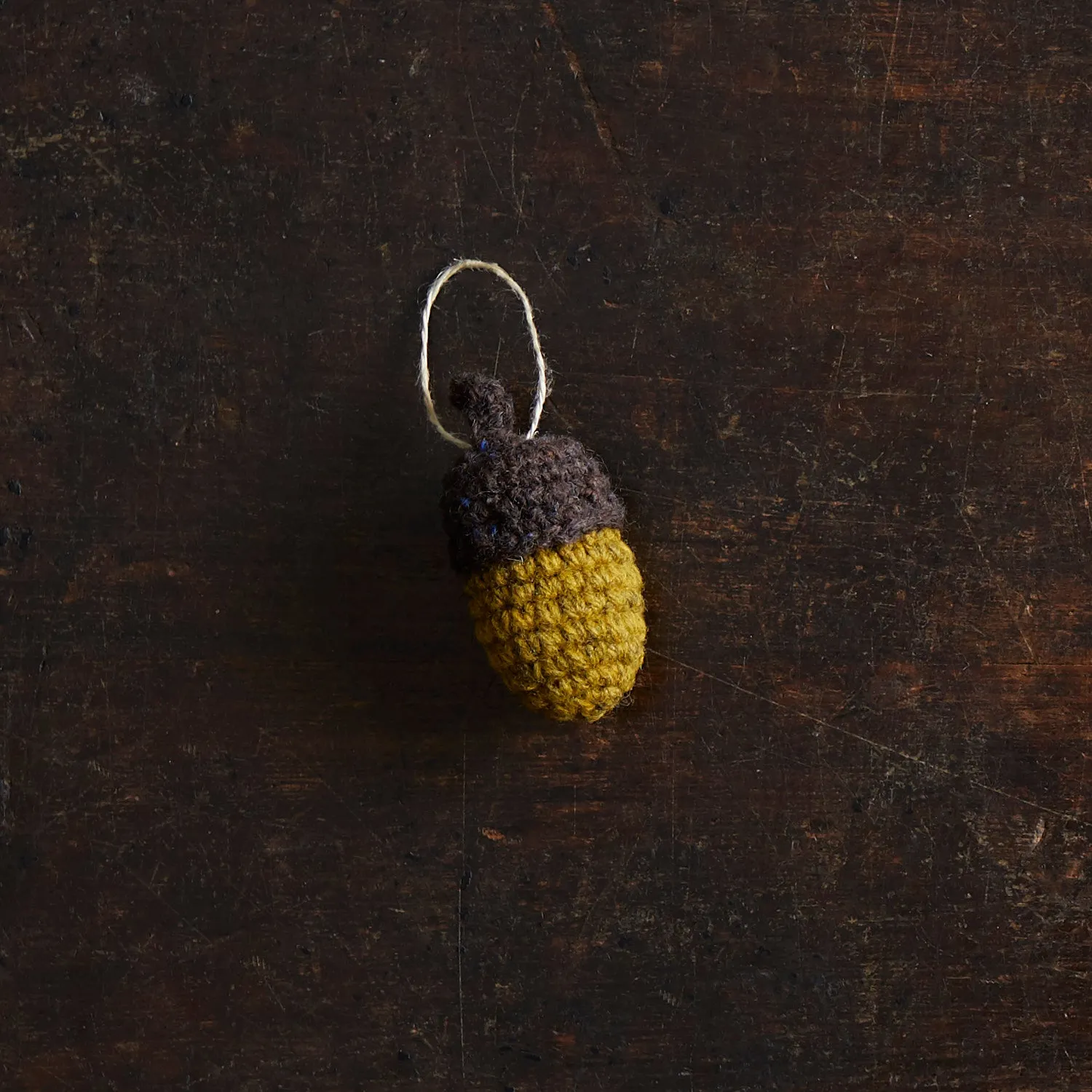 Hand Crocheted Wool Acorn - More Colours