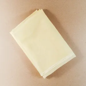 Hand-loomed Indian Yellow Silk Organza