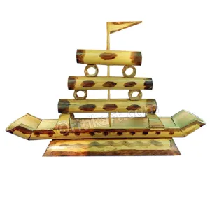Handcrafted Bamboo Sailor Boat