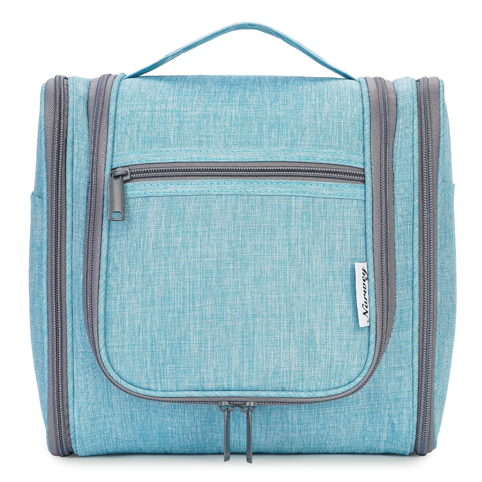 Hanging Toiletry Bag for Women Travel Makeup Bag Organizer Toiletries Bag Men for Cosmetics Essentials Accessories (Large, Sky Blue)