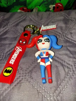 Harley Quinn Key Chain