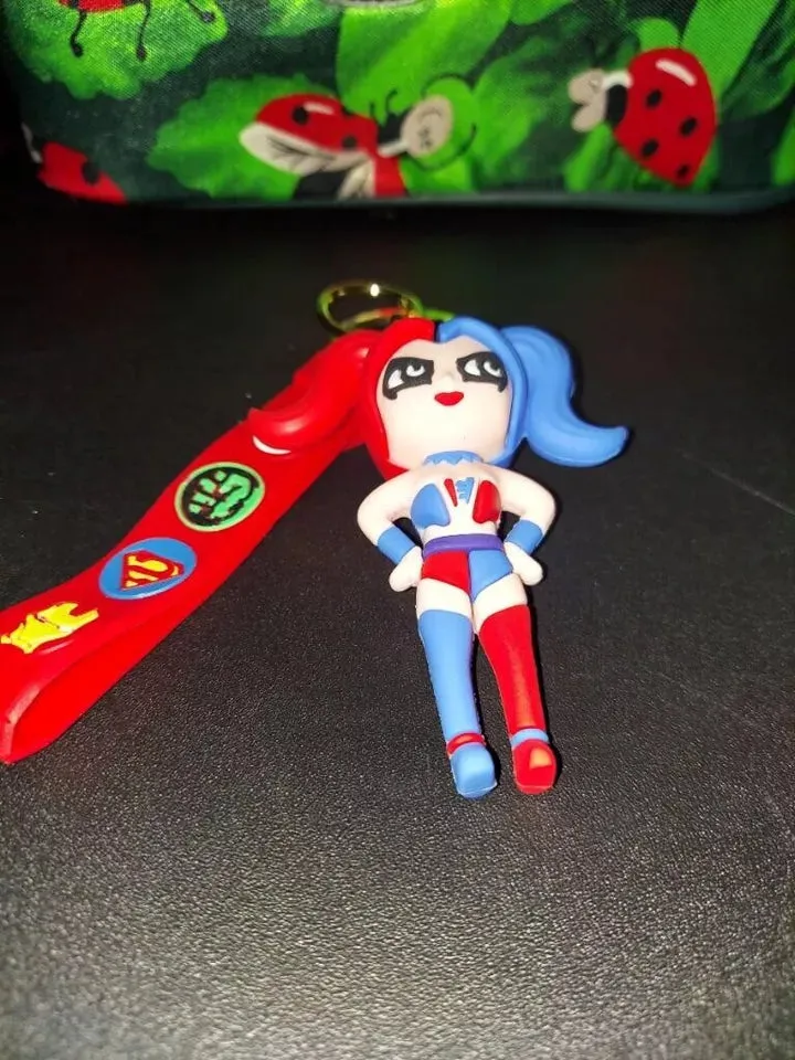 Harley Quinn Key Chain