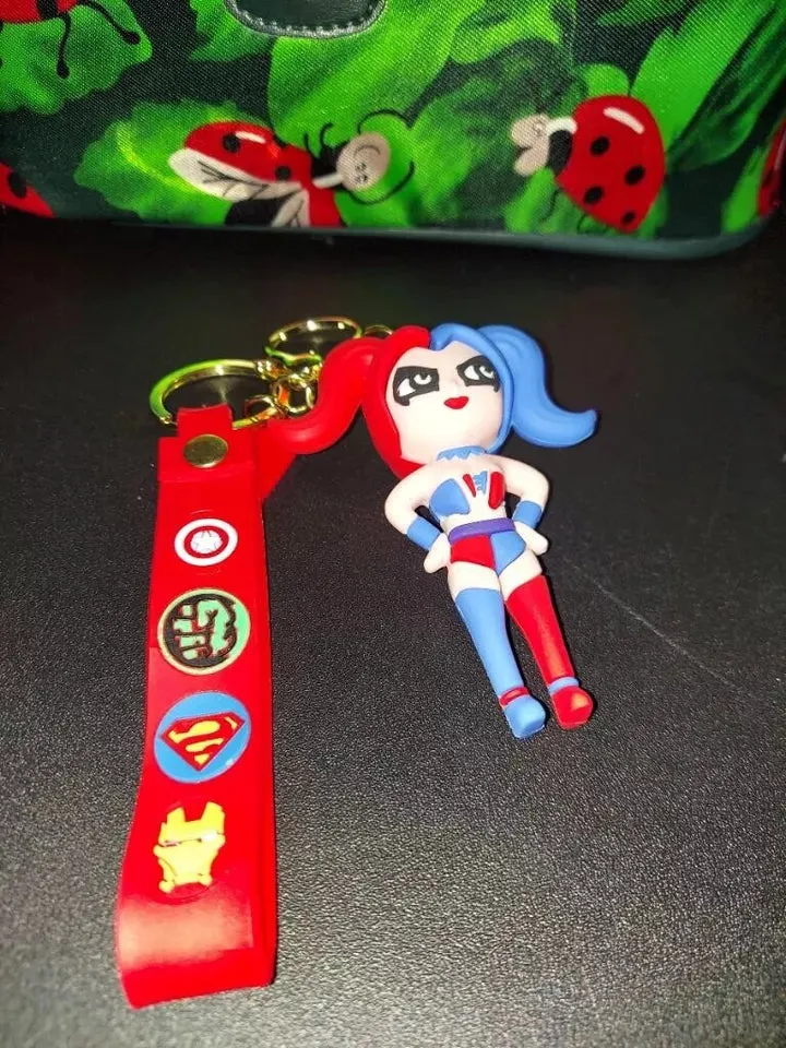 Harley Quinn Key Chain