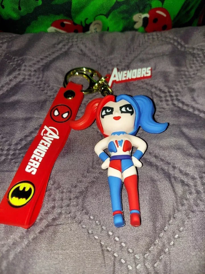 Harley Quinn Key Chain