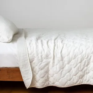 Harlow Coverlet - Winter White - Queen