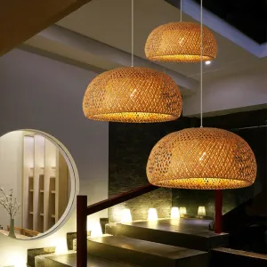 Harmony bamboo chandelier