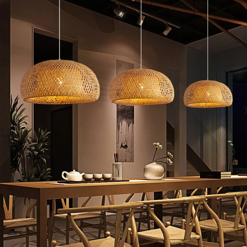Harmony bamboo chandelier